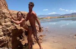 Pasutri Nekat Ngentot Di Pinggir Danau